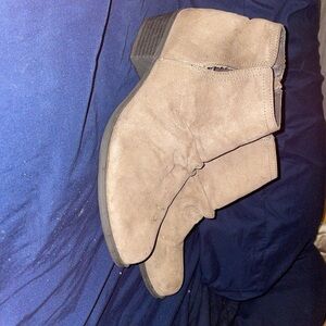 Lane Bryant female boots with a small heel